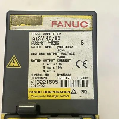 USED FANUC A06B-6117-H208