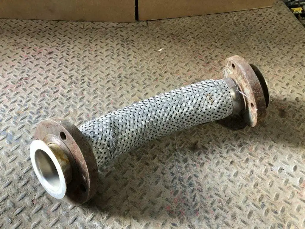 3″ X 24″ Flanged Braided Stainless Steel Flexible Hose