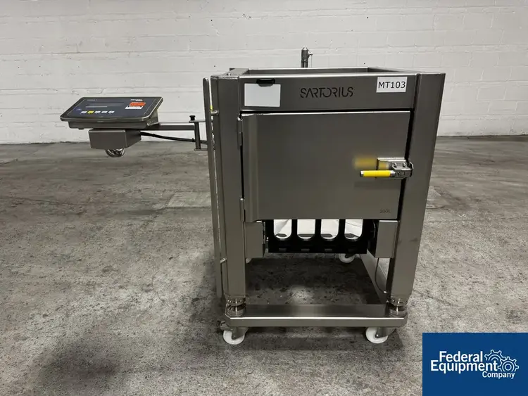 Used Sartorius 200 Liter Sartorius Palletank for Mixing Jacketed Fermenters / Bioreactors Ohio US | Federal Equipment Company #158380