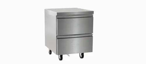 Delfield D4424NP 24"W Undercounter Refrigerator W/ (1) Section & (2) Drawers, 115v