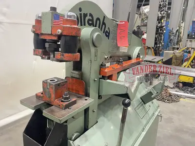 Used PIRANHA P36 Ironworkers Michigan US | Vander Ziel Machinery Sales #480475