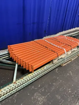 44” X 241” Pallet Racking  - Teardrop