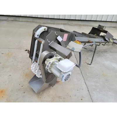 Used Smalley 11'-3" DG Vertical Bucket Lift Plastic Conveyor [PARTS]
