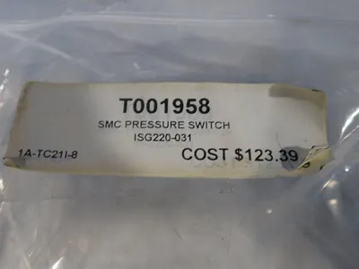 New | in-Stock 2005 SMC ISG220031 Relays & Switches | HGR 24 #739180