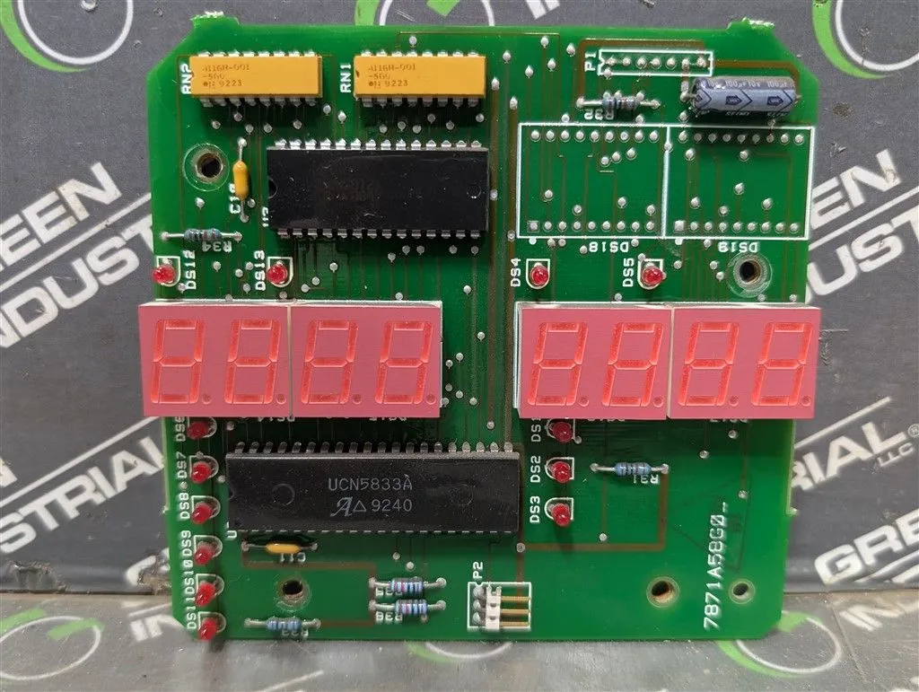 Westinghouse 7871A58G0_ IQ Data Meter Display Board Used