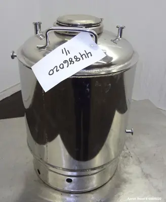 Used Alloy Products 20-Liter Reactor – 316L Stainless Steel, Vertical | Small-Scale Precision Reactor for Industrial & Laboratory Applications