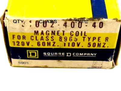 NEW SQUARE D 31002-400-40 MAGNET COIL 3100240040