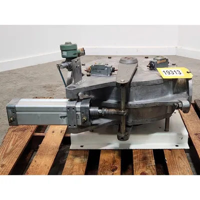Used Reimelt GmbH 4" Single-channel Stainless Steel Tunnel Diverter Valve