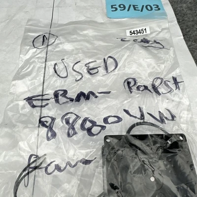 Used Ebm-Papst 8880VW Axial Fans California US | Davliegogo LLC #1705340