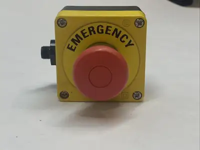 USED ALLEN-BRADLEY PUSH‑PULL EMERGENCY STOP BUTTON