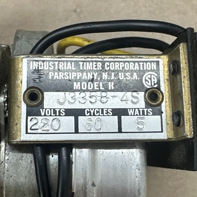 USED Industrial Timer Corp J-3358