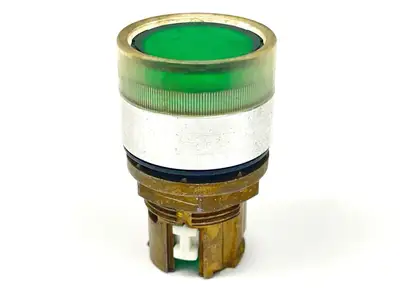 USED ALLEN-BRADLEY MOMENTARY ILLUMINATED PUSH BUTTON GREEN