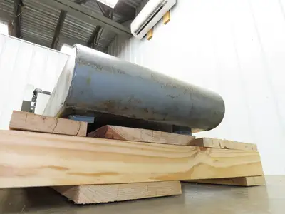 Hennig 8' 6" Chip Conveyor 16"W x 64" Infeed 19"H Discharge 230/460V 3PH