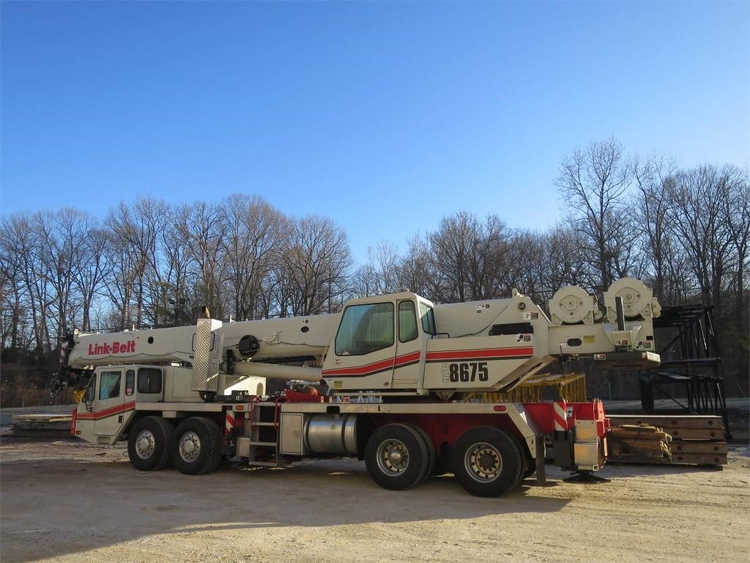 Used 2013 LINK-BELT HTC-8675 II Truck-Mounted Cranes Connecticut US | Quality Cranes & Equipment #1485717