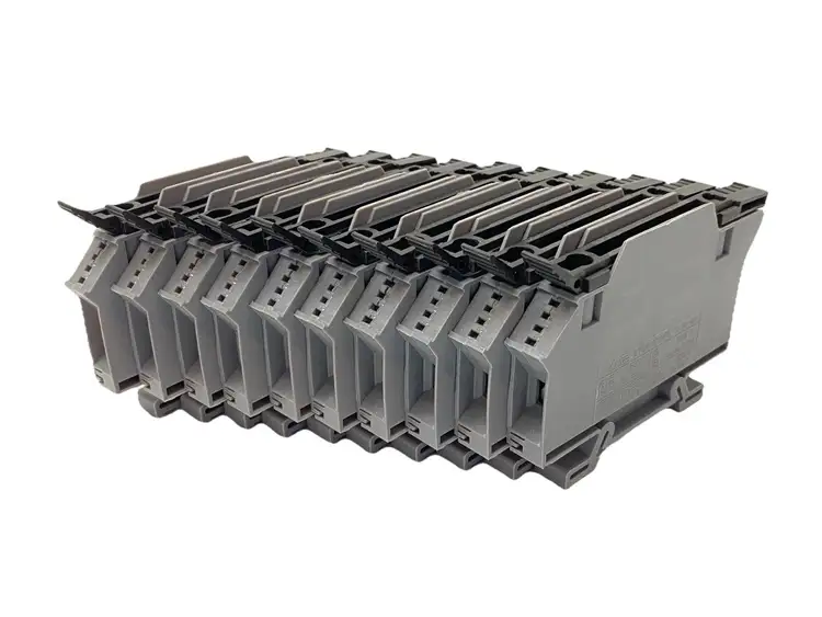 Used Morsettitalia Fuse Holder Terminal Block 30A 750V LOT OF 10 Terminal Blocks Michigan US | Maverick Industrial Sales #1395001