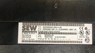 USED SEW-EURODRIVE MDS60A0015-5A3-4-00