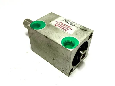 USED COMPACT PNEUMATIC CYLINDER 1-1/8" BORE 1" STROKE