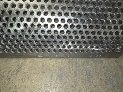 Used 56 T Granulator Screen .25" Holes Unused