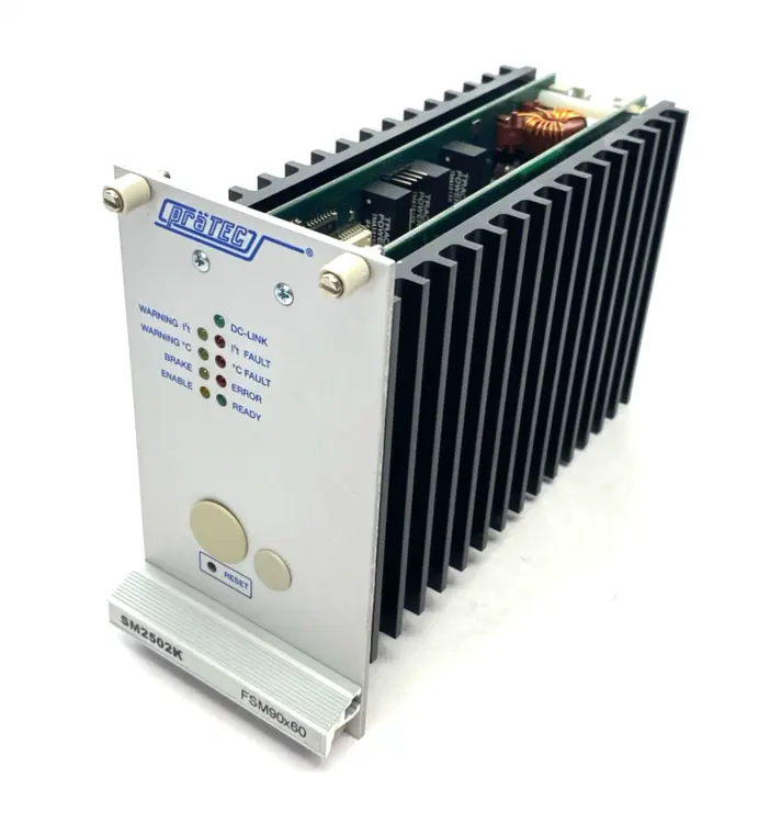 Used praTEC Single-Axis Servo Amplifier Motor Control Unit Servo Drives Michigan US | Maverick Industrial Sales #1398147