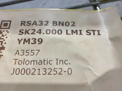 NEW TOLOMATIC ELECTRIC LINEAR ROD ACTUATOR