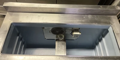174-0092 Delfield 4048-12 48” Self Contained Pan Rail Prep Cooler