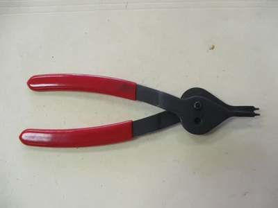 Used Small Red Internal & External Retaining Rings