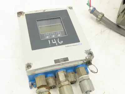Endress Hauser 5W4C1F-1F5T1/0 Promag W 400 Flow Meter Transmitter 6" Flanged