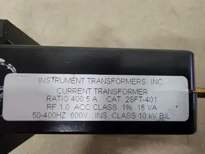 USED INSTRUMENT TRANSFORMERS 2SFT-401