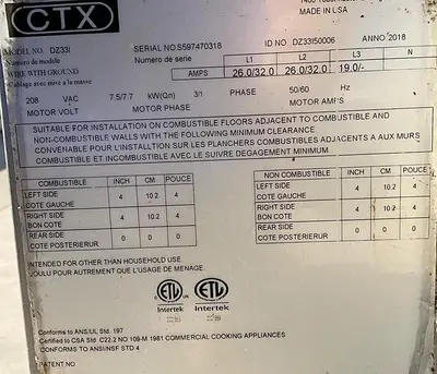 USED CTX DZ331