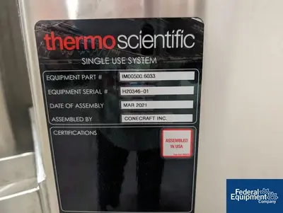 USED Thermo Scientific 500 Liter Thermo Scientific IMPULSE Single-Use Mixer, S/S