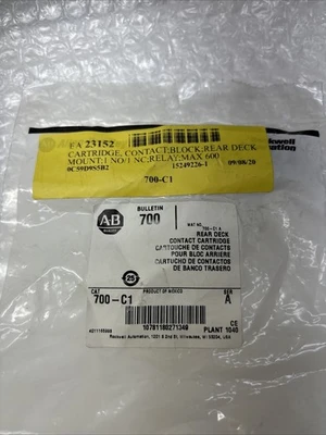 NEW Allen-Bradley 700C1
