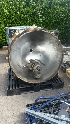 460L S/S JKTD Hemispherical Scraped Surface Mixer