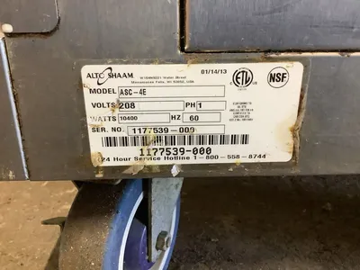 USED Alto-Shaam ASC-4E