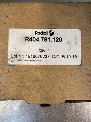 Radiall R404-781-120 Conduction Cooled NEW 200W DC 6 GHZ (7.2.5)