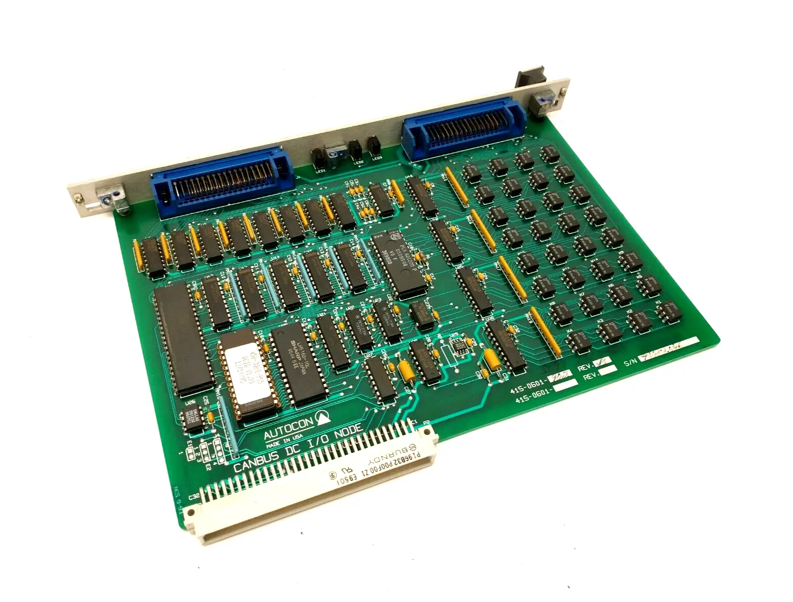 415-0601-902,415-0601 | Autocon 415-0601-902 Rev. B CANBUS DC I/O Node Circuit Board PCB Hurco BMC30HT - Used