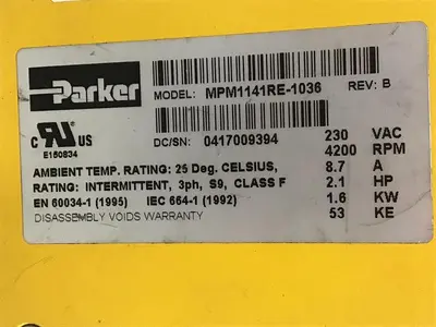 USED PARKER MPM1141RE-1036