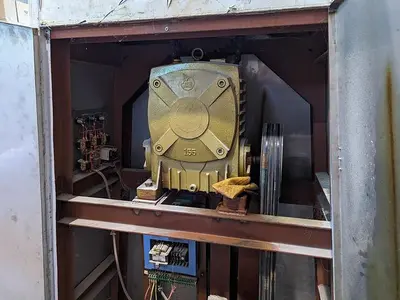 V Blender with Infeed & Outfeed Augers