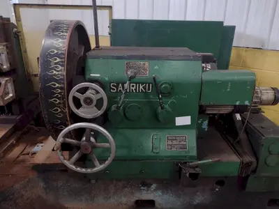 6" TO 24" SANRIKU MODEL #YS-800 HEAVY DUTY PIPE FACING MACHINE: STOCK #17948