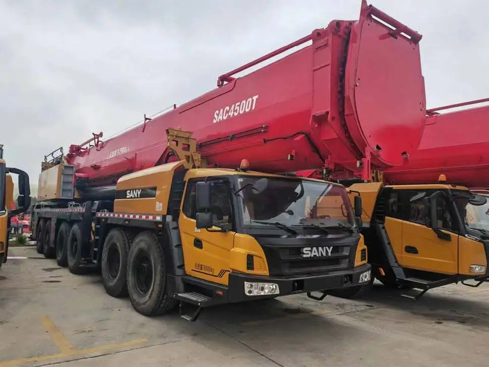 Used 2020 SANY SAC4500T Rough Terrain Cranes Texas US | Uriquip #1421128