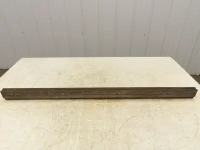 Press Brake Die 38" Long 90° V 3/8" W 3/16" D 1-3/4" H 1/2" Tang