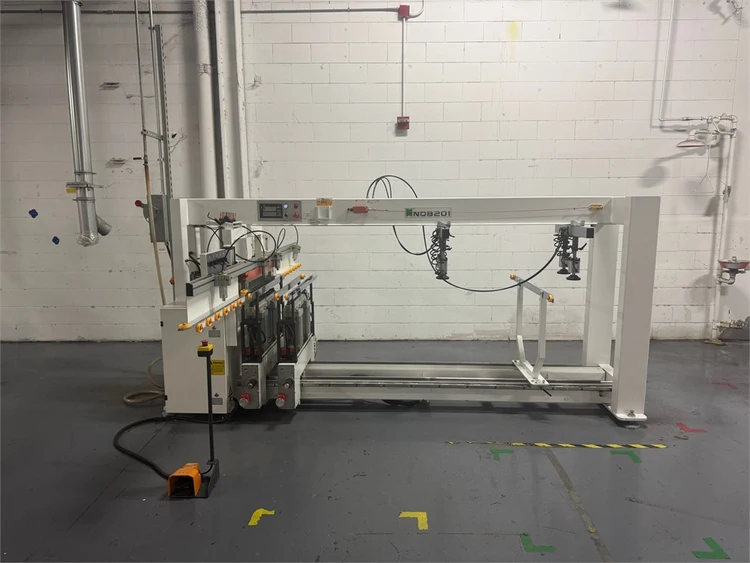 Used 2019 NANXING NDB201 Throughfeed boring and boring/dowel-inserting machines South Carolina US | MachineryMax #1186100