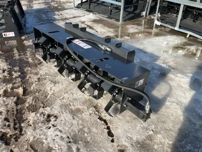 Used JCT HYDRAULIC ROTOTILLER SKID STEER ATTACHMENT Rotary Tillers Michigan US | Miedema Asset Management Group #1314085