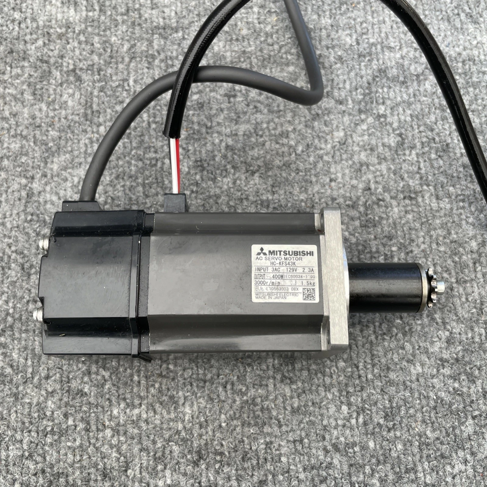 Used Mitsubishi Electric HC-KFS43K Servo Motors California US | Davliegogo LLC #1705767