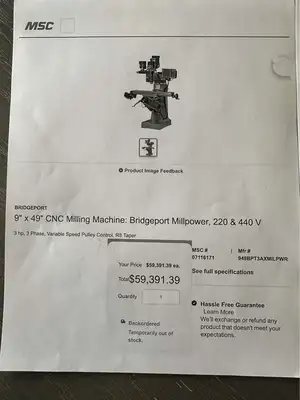 2017 BRIDGEPORT Millpower Mills-Vertical CNC | Asset Exchange Corporation (10)
