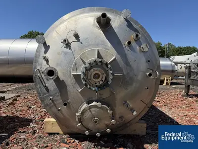 Used Feldmeier 30,000 Liter Feldmeier Reactor, 316L S/S, 50/100# Reactors Ohio US | Federal Equipment Company #1090463