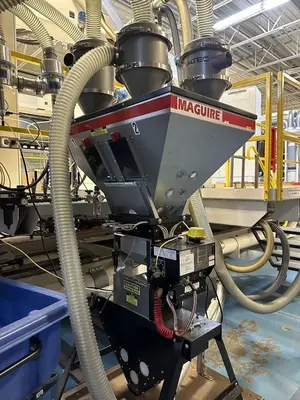 USED 2009 BLACK CLAWSON DAVIS STANDARD 4.5 EXTRUDER