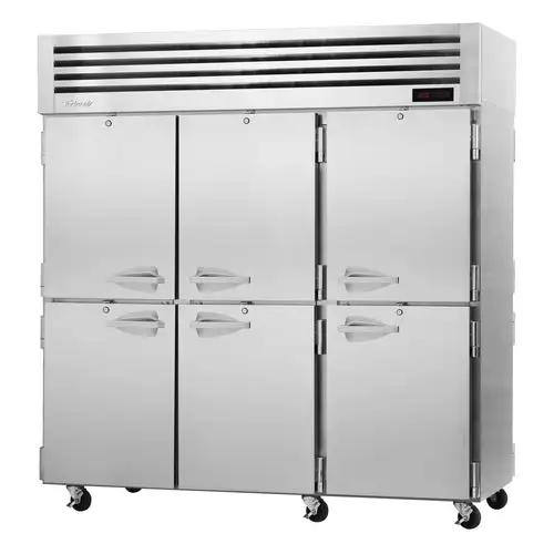 Turbo Air PRO-77-6H-PT Full Height Pass Thru Mobile Heated Cabinet w/ (9) Shelves, 208v/1ph