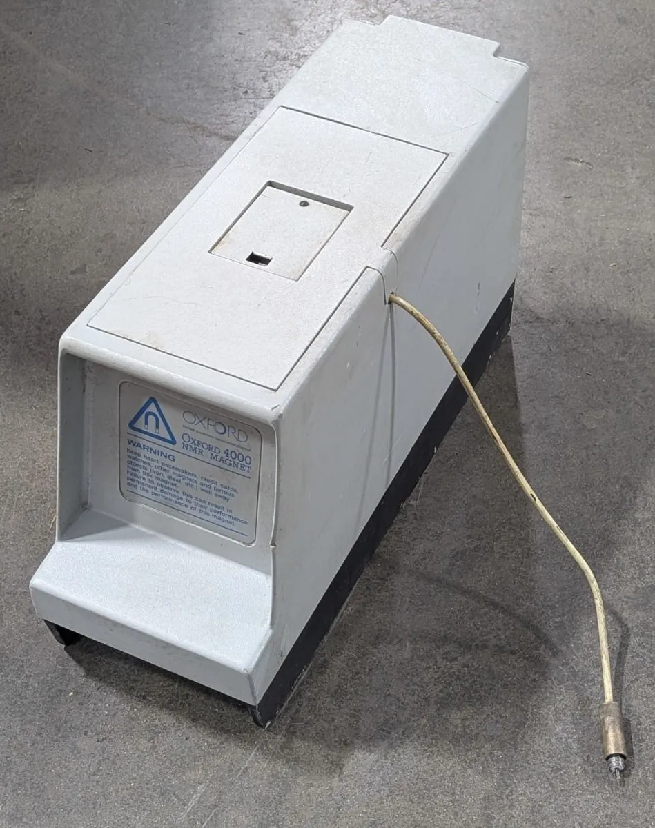 Oxford Analytical OXFORD 4000 NMR Nuclear Magnetic Resonance Magnet Used