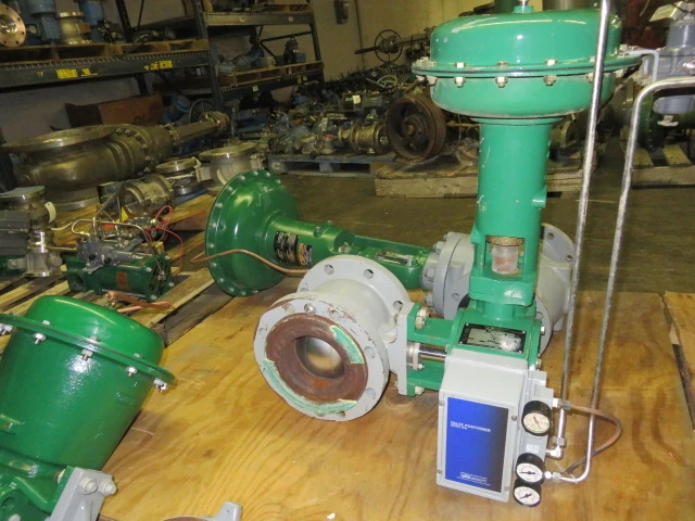 Fisher 6" V150 V-Ball Control Valve , material WCC/316ss