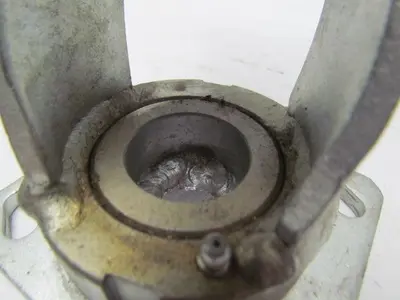 Albion 8" gray swivel caster plate mount rubber wheel tire 11-1/2" tall